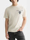 Artwork T-shirt Μπεζ 183366-0270