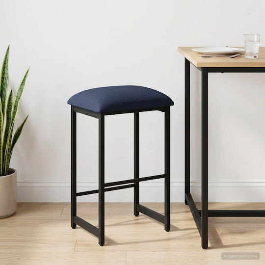 Barhocker Hölzernes Blau 40x32x74cm