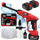 Verk Group Battery Pressure Washer 21V 2x3Ah with Pressure 12bar