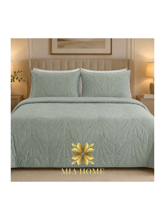 Mia Home Cuvertură Pat Dublu Mint 220x240cm