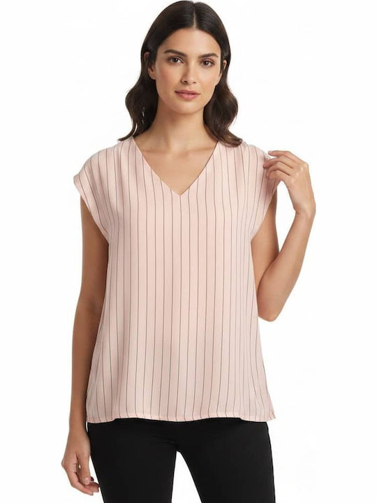 Benissimo Benissimo Women's Blouse with V-Neck ...