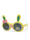 Kiddos Unbreakable Round Kids Sunglasses with Polarized Lens Princess Yellow