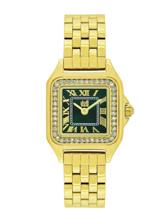 Visetti Women's Watch Battery with Gold Stainle...