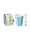 Koopman Plastic Water Glass Blue 290ml