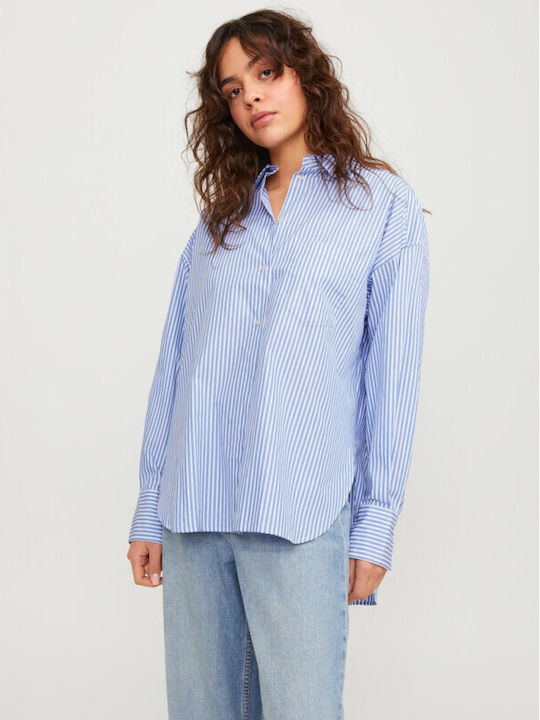Jack & Jones Μακρυμάνικο Γυναικείο Πουκάμισο Μπ...