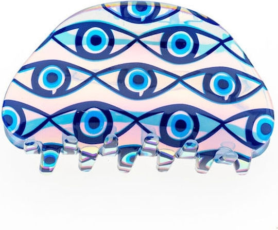 Novita Evil Eye Blue Hair Claw Clip 1 Piece