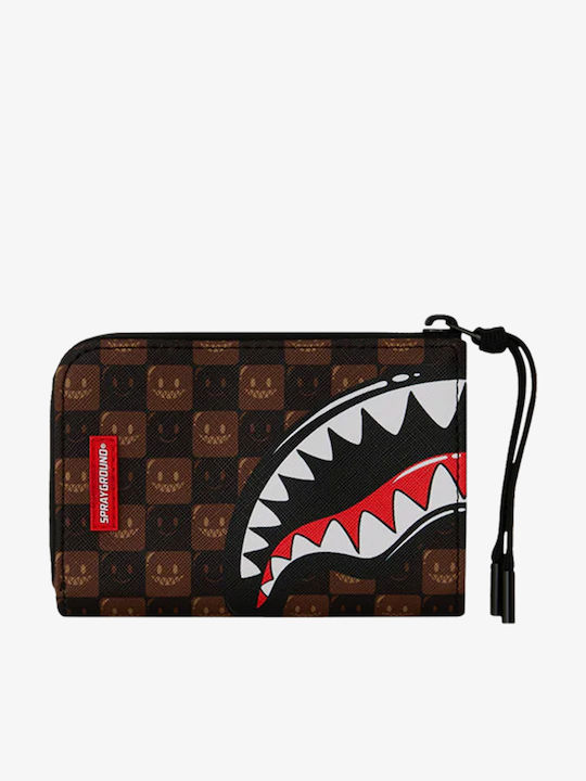 Sprayground Leather Men's Wallet Brown