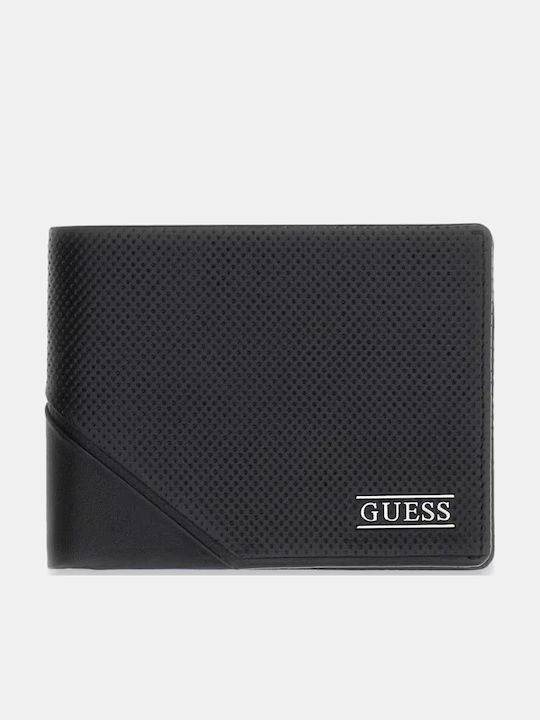 Guess Boston Leather Men's Wallet Black