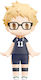 Haikyu Hello Good Smile Action Figure Kei Tsukishima Size 10cm