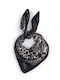 Mat Fashion Şal Pentru Femei Negru 0043.8276.N-black-animal-print