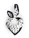 Mat Fashion Şal Pentru Femei Alb 0043.8273.N-white-dots