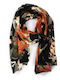 Mat Fashion Fular Pentru Femei Portocaliu 0043.8290.Ν-Orange