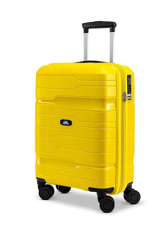 Ciak Roncato Cabin Hard Yellow Suitcase Height 55cm
