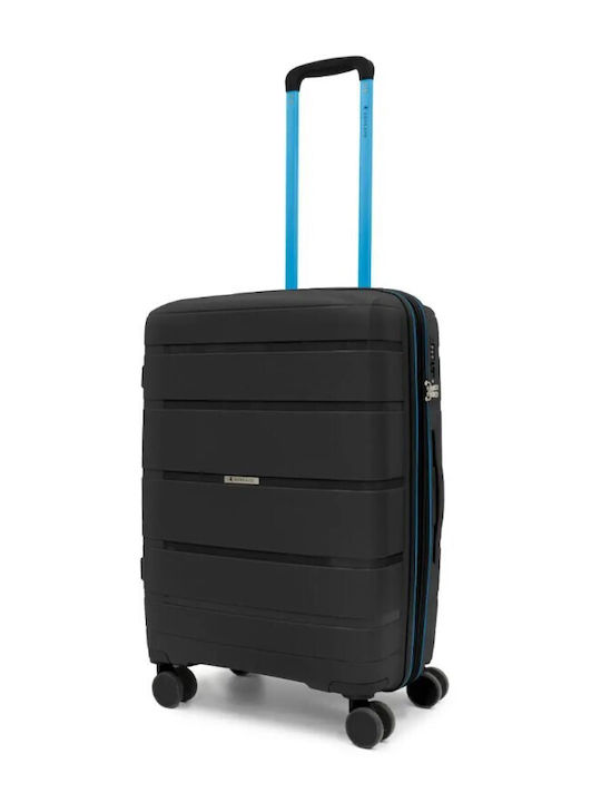 Ciak Roncato Medium Suitcase Hard Black Height 66cm