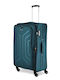 Ciak Roncato Large Travel Suitcase Light Blue Height 78cm