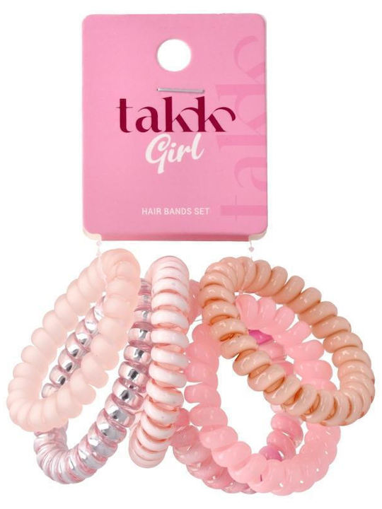Takk Set Elastice Pentru Păr Spirale Pentru Copii