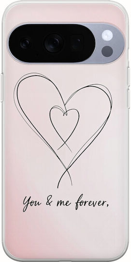 Θήκη Valentine's Day Forever Connected Hearts Google Pixel 10 Pro 5g Flexible Tpu Διάφανη Σιλικόνη