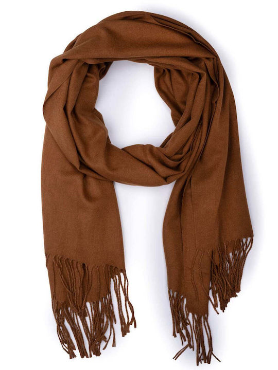 Women's Wool Scarf Brown 0043.8308.N-Camel