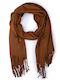 Women's Wool Scarf Brown 0043.8308.N-Camel