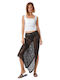 Silia D Women's Black Beach Skirt
