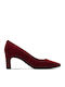 Leder Pumps Burgundische