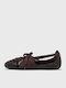 Speedcat Women's Ballerina Shoes in Brown Colour