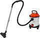 Kraft & Dele Aspirator Umed-Uscat 1600W cu Recipient Inoxidabil 20lt Gri