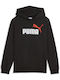 Παιδικό Φούτερ με Κουκούλα και Τσέπες Μαυρο Hoodie Fl