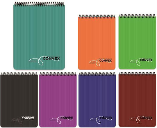 Gipta Notizblock Spirale A4 100 Blätter Geregelt