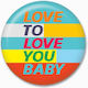 Μαγνητάκι Thinkofme Love Baby 3,8εκ S260