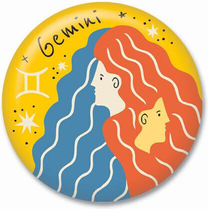 Decorative Magnet Thinkofme Gemini 3.8cm S425