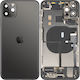 Apple iPhone 11 Pro Max Battery Cover Back Glass Middle Frame Space Grey Grade A