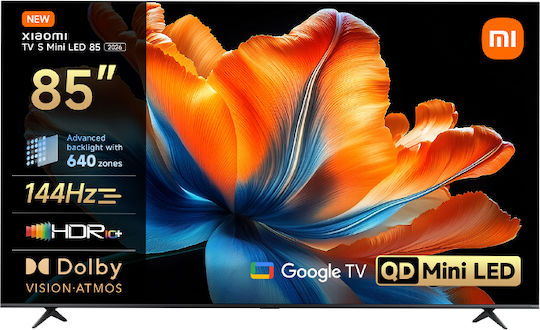 Xiaomi Smart Televizor 85" 4K UHD QD-Mini LED S HDR (2026) ELA6598EU