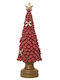 Weihnachtsdekorationen mit Bäumen Polyresin Verziert Rote 36cm 306.001.0892.07