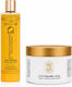 Live Spa Cosmetics Hair Treatment Set with Keratin for Coloured Hair with Shampoo, Mask & Oil