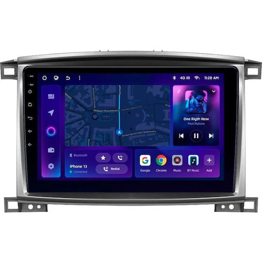 Navigație Auto Moss M3 Toyota Croazieră Pe Uscat Lc J100 2002-2007 4+32gb 10" Qled Octa-Core 2ghz Android 4g Bluetooth 5.1 Dsp Variantă C