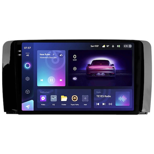 Teyes Cc3 2k Car Navigation Mercedes-benz R Class W251 2005-2017 4+32gb 9.5" Qled Octa-core 2ghz Android 4g Bluetooth 5.1 Dsp Variant A