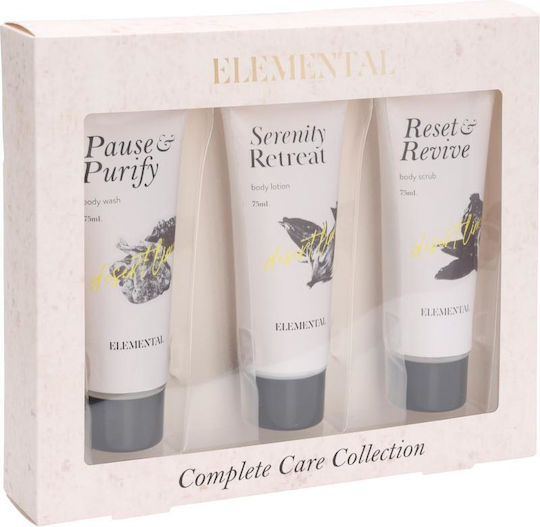 Koopman Hautpflege-Set 3 Teile – Körperlotion Waschung & Peeling 75ml