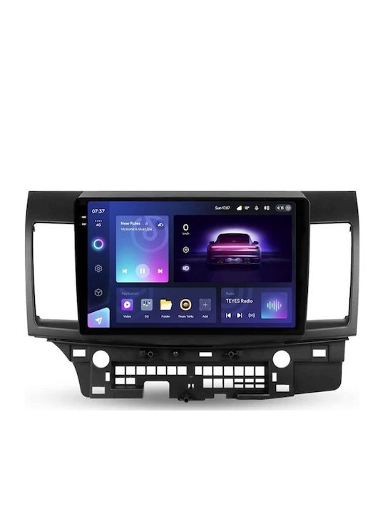 Teyes Cc3 2k 360° Navigație Auto Mitsubishi Lancer 10 2007-2012 6+128gb 10.36" Qled Octa-core 2ghz Android 4g Bluetooth 5.1 Dsp Variant B