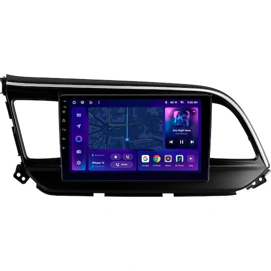 Navigație Auto Moss M3 Hyundai Elantra 6 2018-2020 4+32GB 9" QLED Octa-Core 2GHz Android 4G Bluetooth 5.1 DSP Variantă A