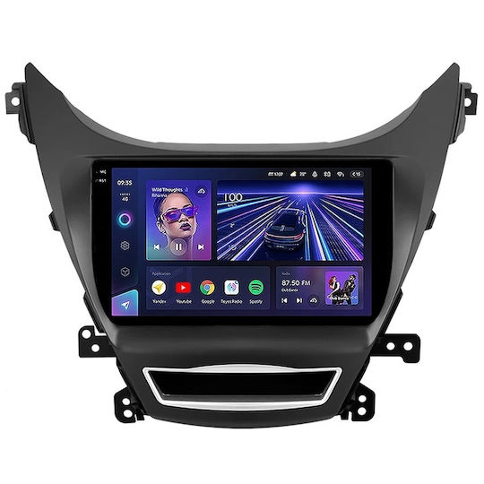 Teyes Cc3 2k Car Navigation Hyundai Elantra 5 2010-2016 4+32gb 9.5" Qled Octa-core 2ghz Android 4g Bluetooth 5.1 Dsp Variant A