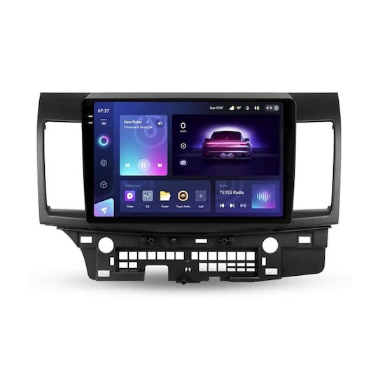 Teyes Cc3 2k 360° Car Navigation Mitsubishi Lancer 10 2007-2012 6+128gb 10.36" Qled Octa-core 2ghz Android 4g Bluetooth 5.1 Dsp Variant A