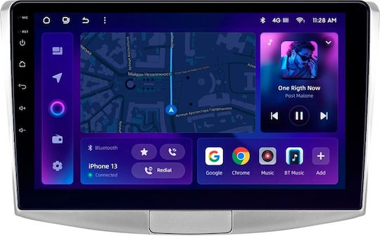 Moss M3 Автомобилна Навигация Volkswagen Passat CC 2008-2016 4+32GB 10" QLED Octa-Core 2GHz Android 4G Bluetooth 5.1 DSP