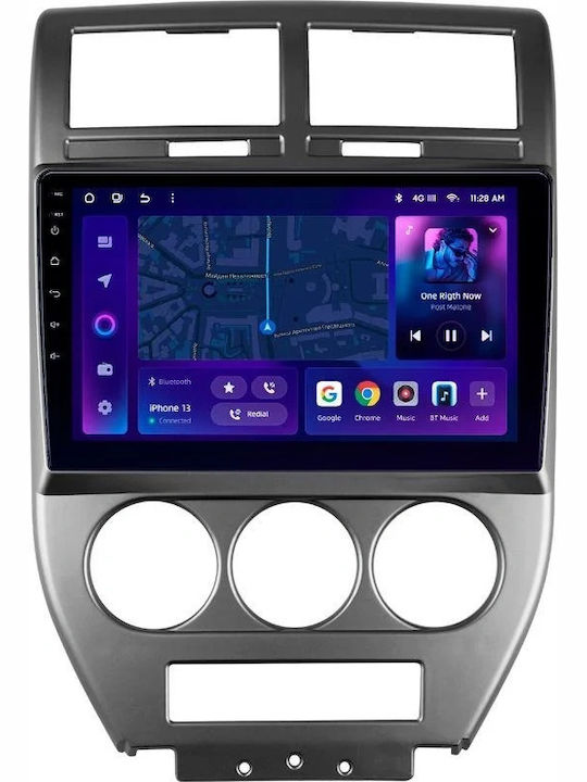 Moss M3 Navigație Auto Jeep Compass 1 2006-2010 4+32GB 10" QLED Octa-Core 2GHz Android 4G Bluetooth 5.1 DSP