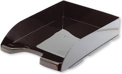 Spree Office Desk Paper Tray Plastic A4 Black