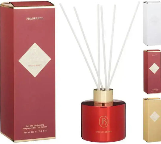 Koopman Αρωματικός Diffusor 100ml Ξυλάκια Γυάλινη Φιάλη Falling Snow