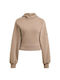 Women's Hooded Sweatshirt Khaki