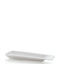 GTSA Rectangular Serving Platter Made of White Porcelain 40x14cm