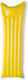 Inflatable Sea Mattress Yellow 26x22.5cm