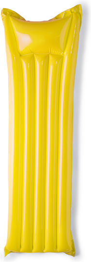 Inflatable Sea Mattress Yellow 26x22.5cm